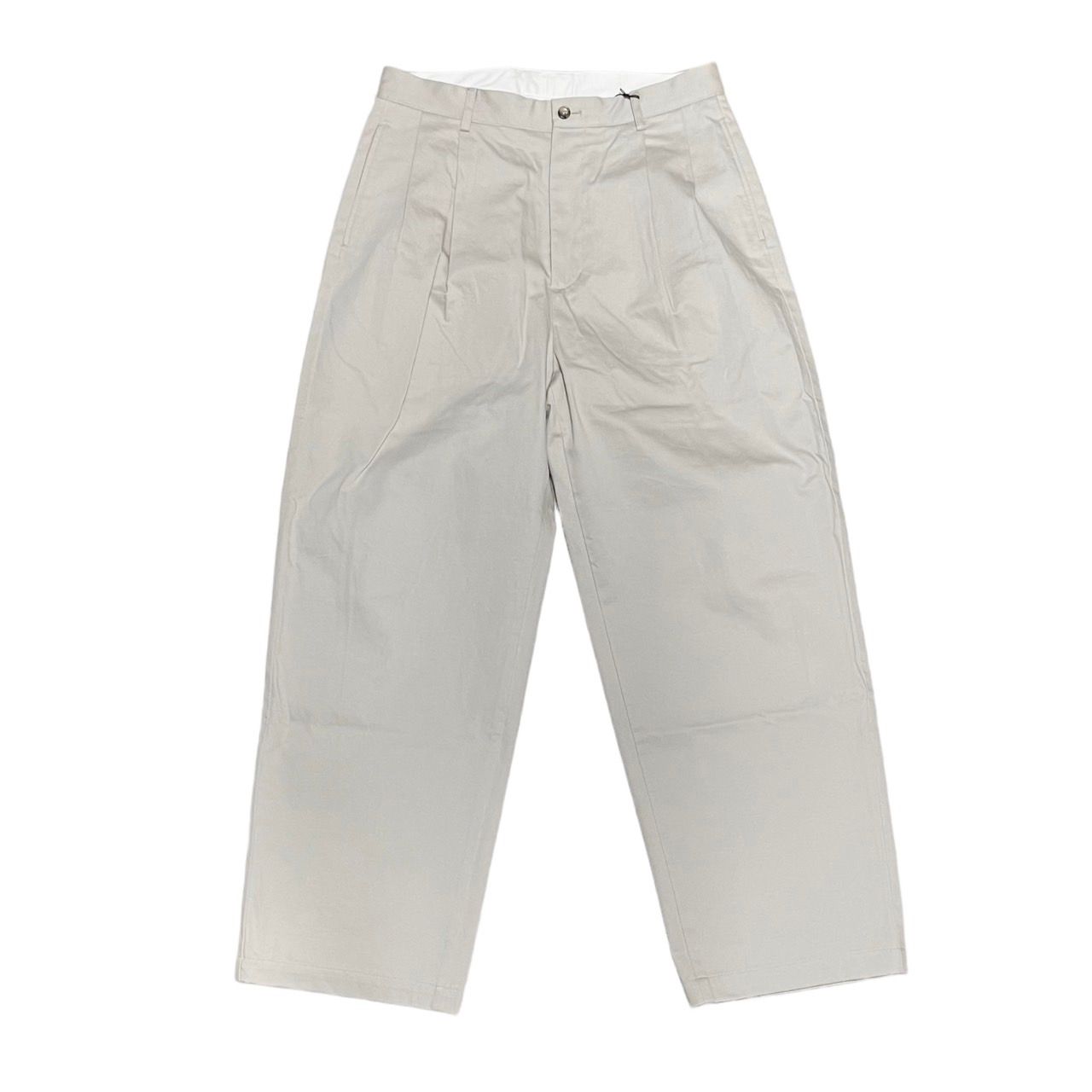 A.PRESSE アプレッセ 22AW Chino Trousers 2タックチノワイドパンツ 22AAP-04-06H - メルカリ