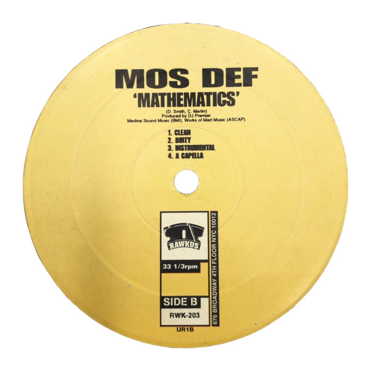 MOS DEF レコード Ms. Fat Booty Mos Def - Ms. Fat Booty Pt II (CD