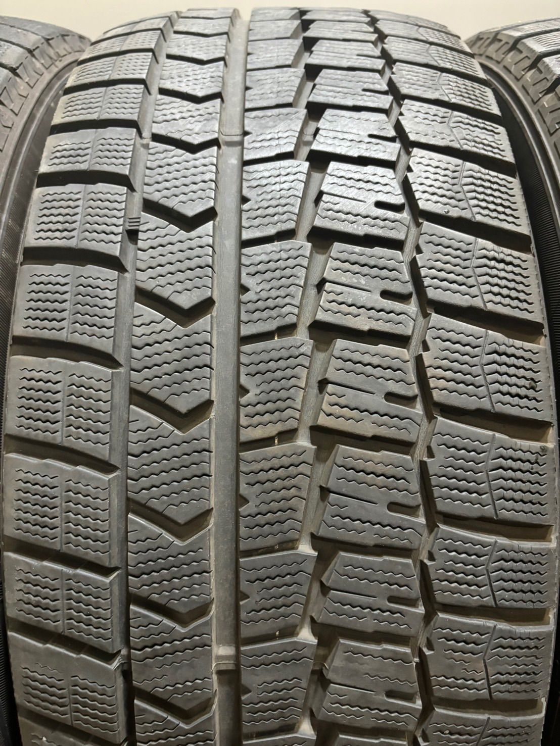 ★245/50R18 DUNLOP/WINTER MAXX WM02 16年製 スタッドレス 4本 ダンロップ ウィンターマックス フーガ スカイライン (南10-G537)