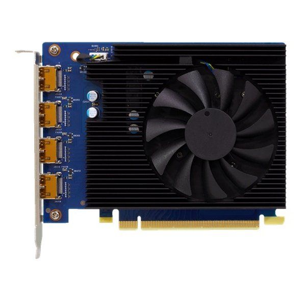 玄人志向 クロウトシコウ Intel Arc 310搭載 HDMI 4ポート搭載 グラフィックボード AR-A310-E4GB|4HDMI 2658551