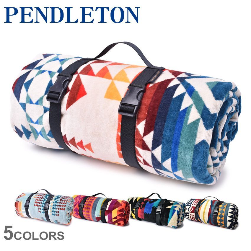 ペンドルトン ブランケット XB242 ジャガード タオル フォー ツー PENDLETON カラー:02.ポイントレイズ 品番：2449-0025