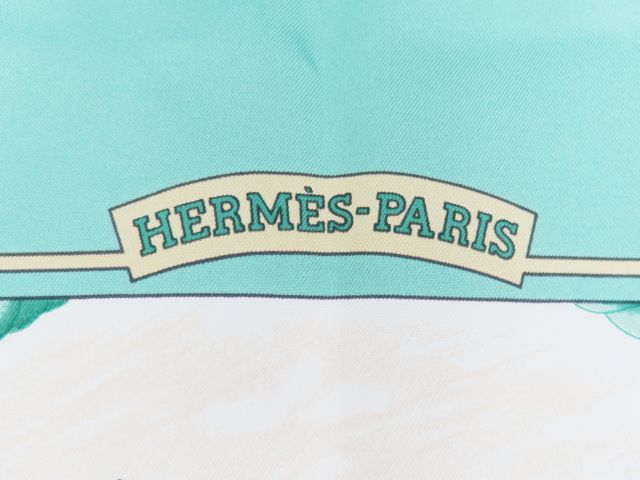 K10 HERMES エルメス Auteuil en Mai オートゥイユの5月 シルク 大判