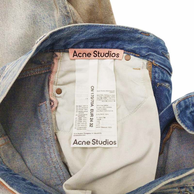 アクネ ストゥディオズ Acne Studios タグ付 23AW スーパーバギー