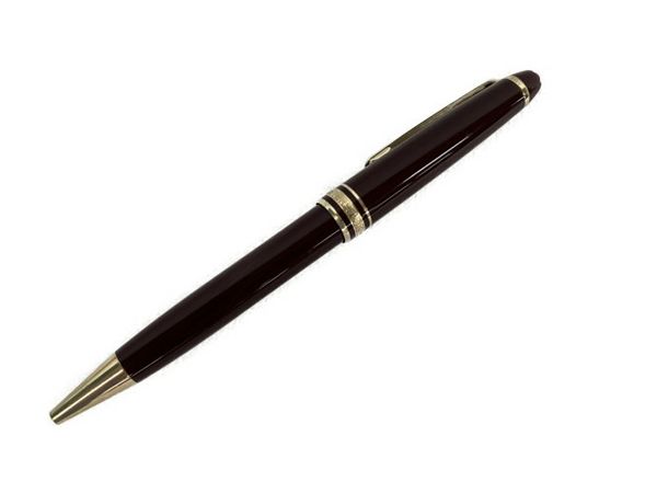 MONTBLANC MEISTERSTUCK ボールペン 赤 芯なし ネーム入り 中古