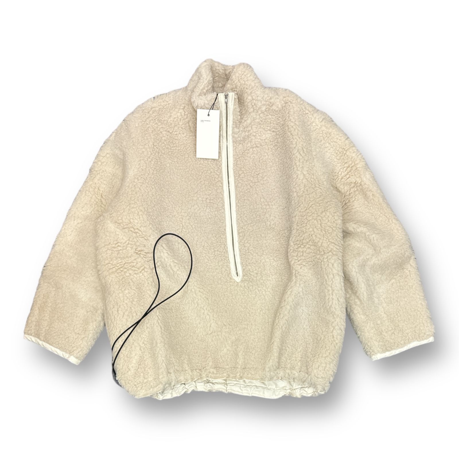 新品 CAMIEL FORTGENS FLEECE ANORAK ボア フリース アノラック プル 