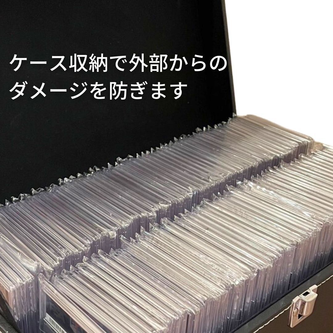 カード用 ヴィンテージスタイル PSA 収納 ボックスBGS 鑑定 108枚収納 