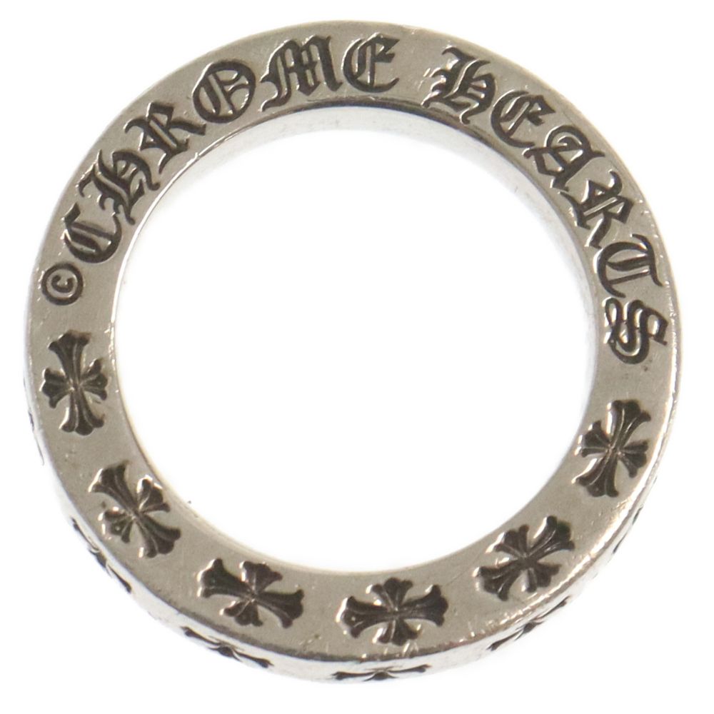 CHROME HEARTS (クロムハーツ) 3mm SPACER FUCK YOU HONOLULU ホノルル限定 ファックユー スペーサーリング 指輪 シルバー 5号