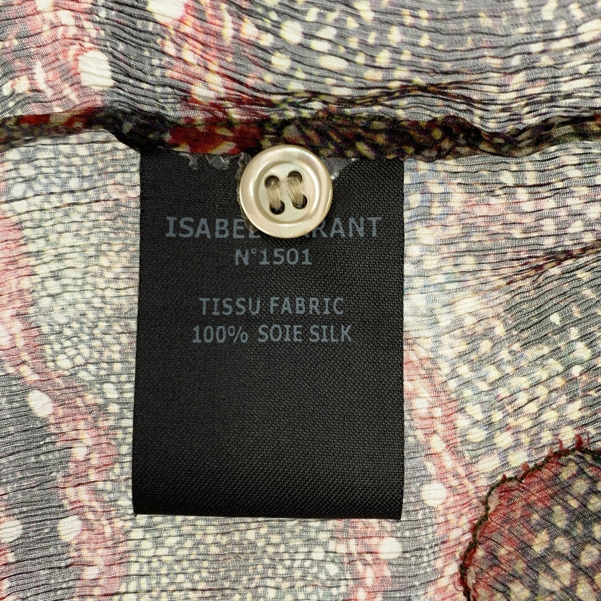 ISABEL MARANT ETOILE / イザベルマランエトワール | シルク 総柄