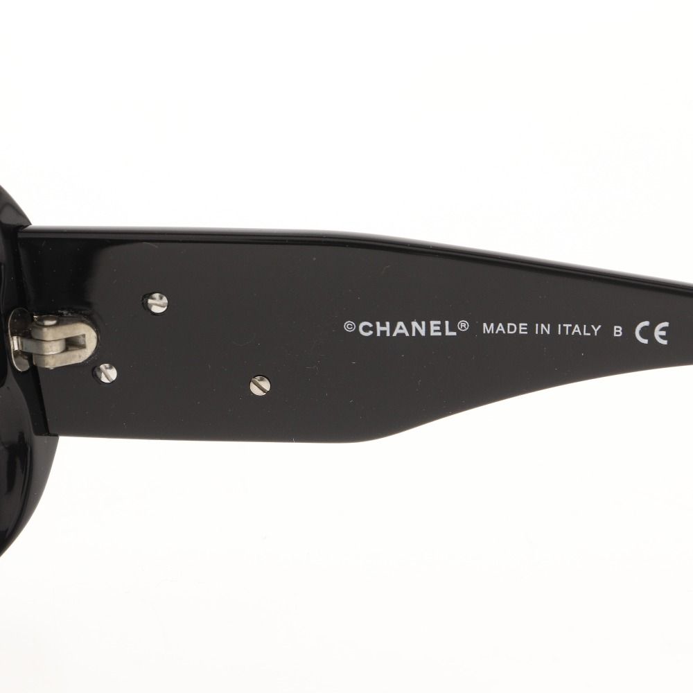 CHANEL】シャネル カメリア ココマーク 5113 プラスチック 黒/白
