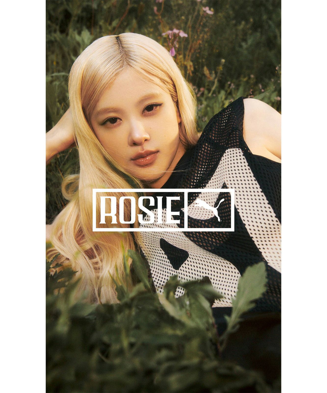 ムラスポ公式 PUMA プーマ タンクトップ レディース BLACKPINK ロゼ 韓国 メッシュ PUMA X ROSE RELAXED MESH TOP 633804