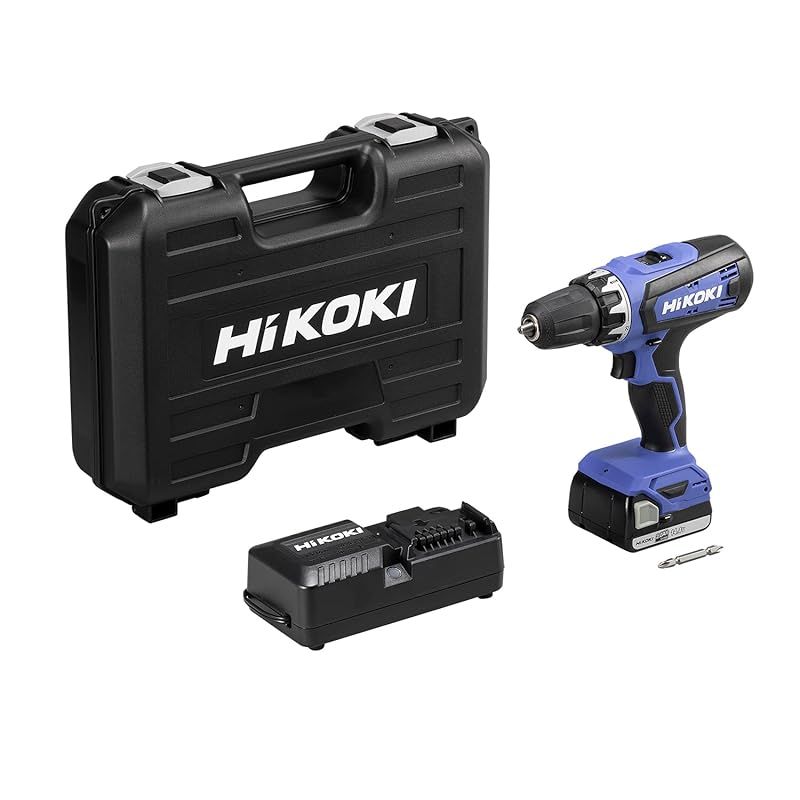 HiKOKI ハイコーキ 14.4V ドリルドライバー FDS14DF 2.0Ahバッテリー1個 充電器 ケース付 FDS14DF BG 0
