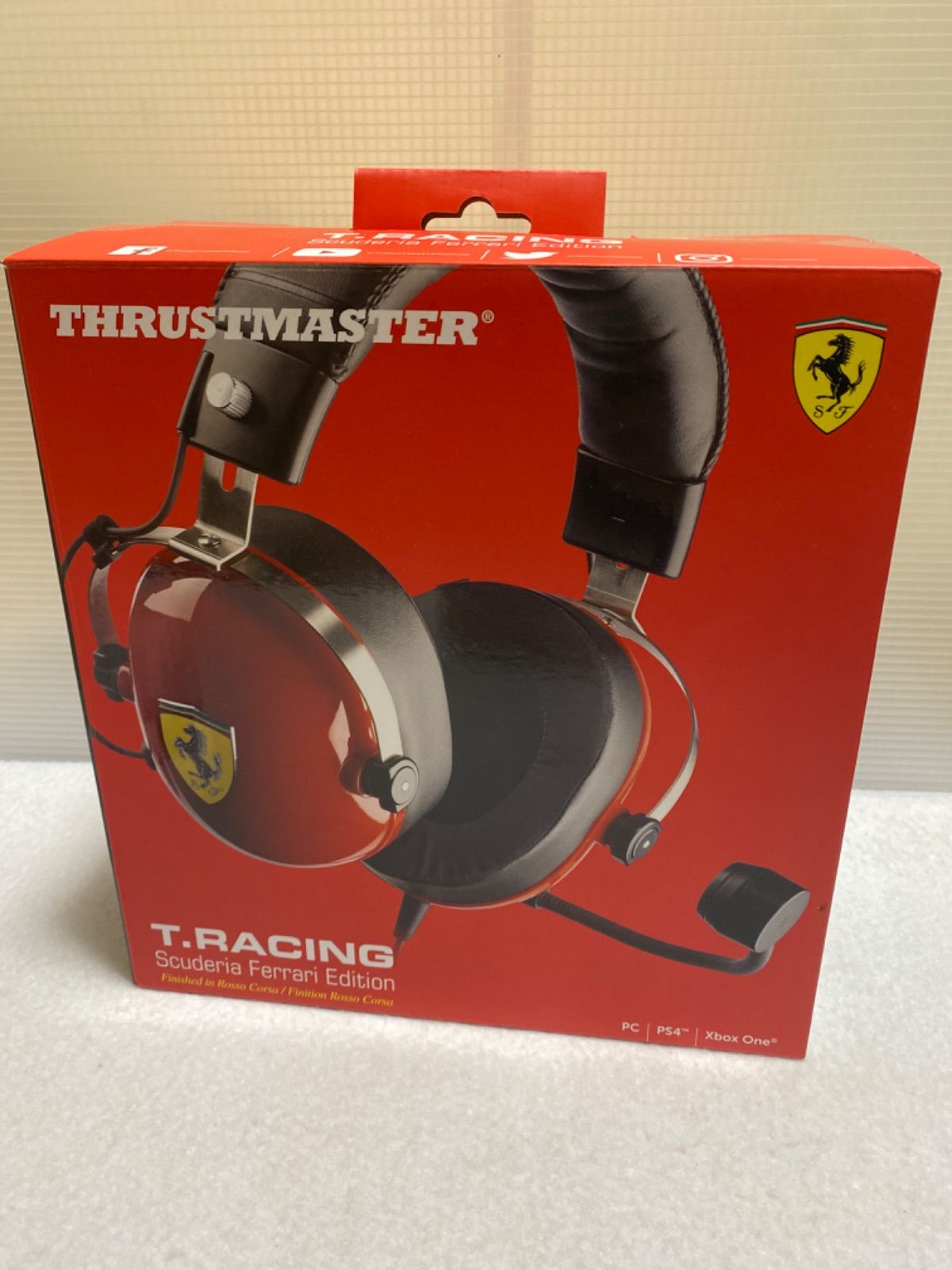ゲーミングヘッドフォン　THRUSTMASTER T.RACING フェラーリ T.Racing フェラーリ ゲーミング ヘッドセット - メルカリ