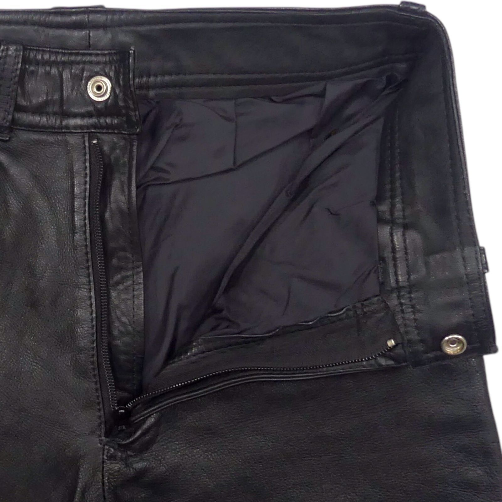 NANKAI ナンカイ 南海部品 レザーパンツ L本革 黒 革パンツ 本皮