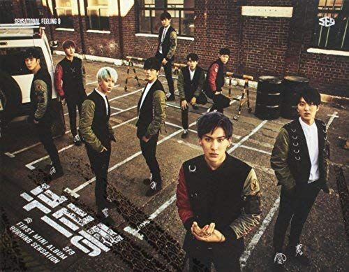 CD 1st ミニアルバム - Burning Sensation 韓国盤 SF9