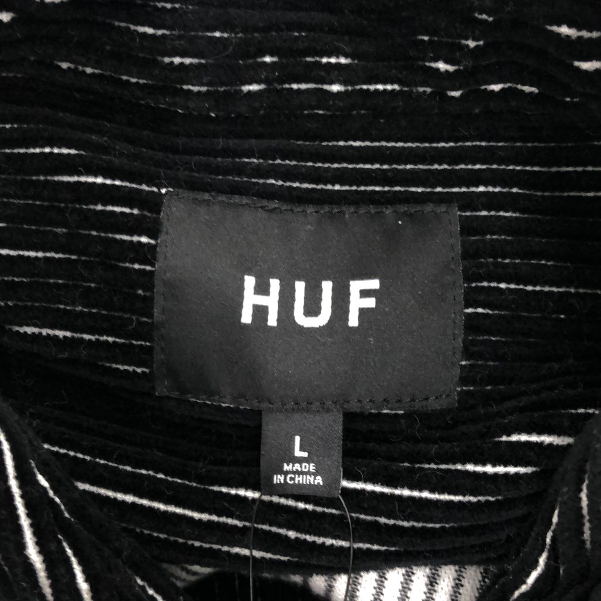 HUF ハフ BAR LOGO TWO CORD SHIRT コーデュロイ ライトジャケット