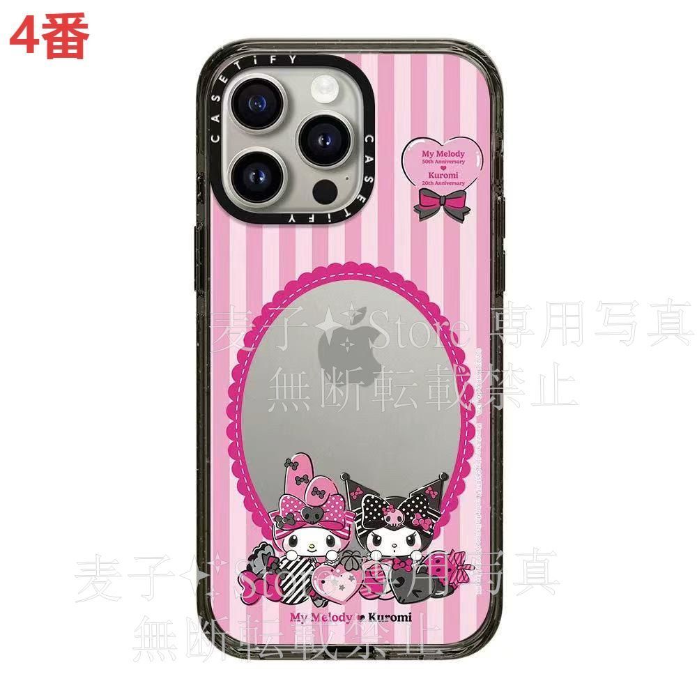 CASETIFY&Kuromi【クロミ】連名 iPhoneケース iPhone16pro/16pro