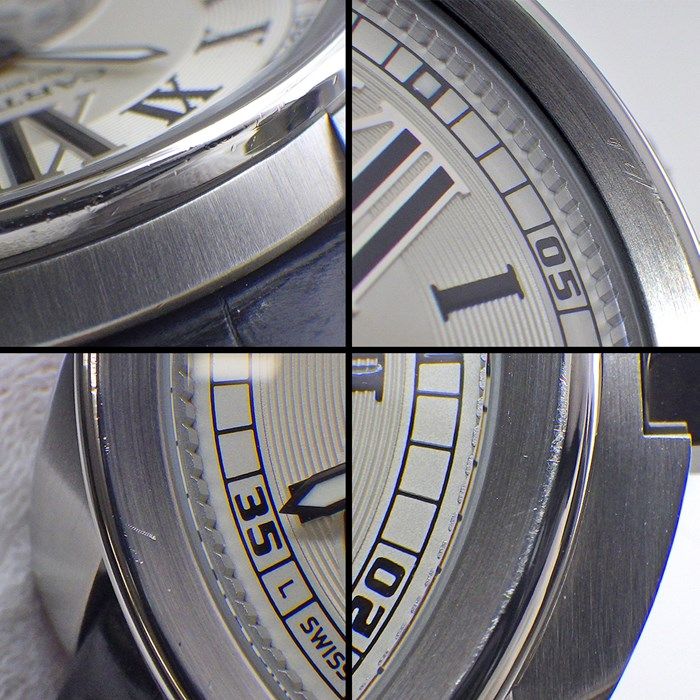 カルティエ Cartier 腕時計 カリブル W7100037 デイト 夜光
