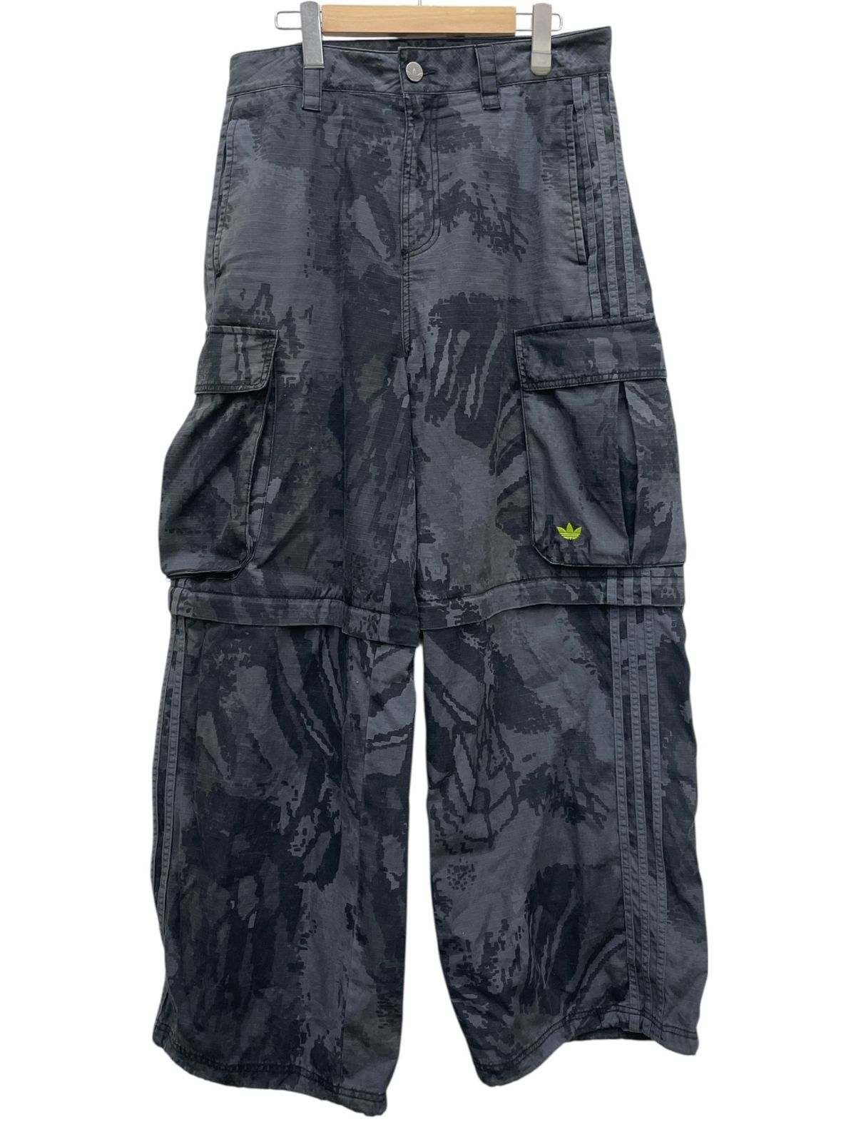 Adidas ジップオフ・カーゴ・パンツ (ブラック) KD2253 adidas