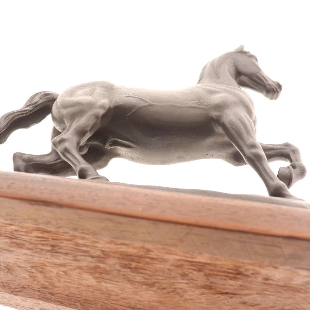 □ 後藤貞行 馬 ブロンズ像 置物 彫刻 美術品 ブラウン - メルカリ
