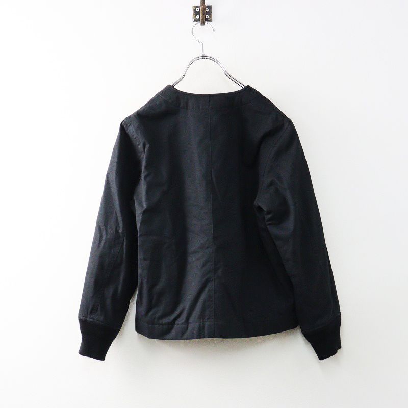 エムエイチエル マーガレットハウエル MHL DRY COTTON TWILL ライナージャケット 1 ブラック┃黒 ブルゾン 上着 2400014597097
