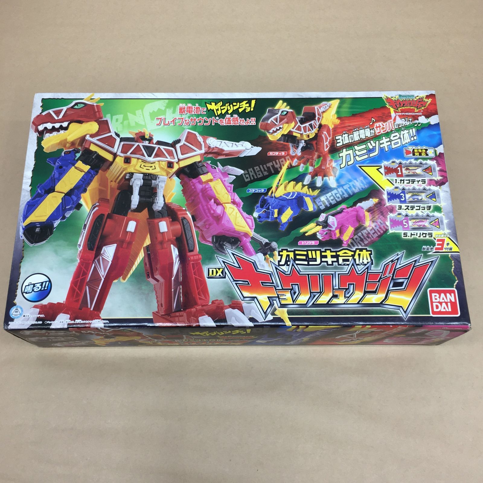 DXカミツキ合体キョウリュウジン バンダイ （獣電戦隊キョウリュウ 