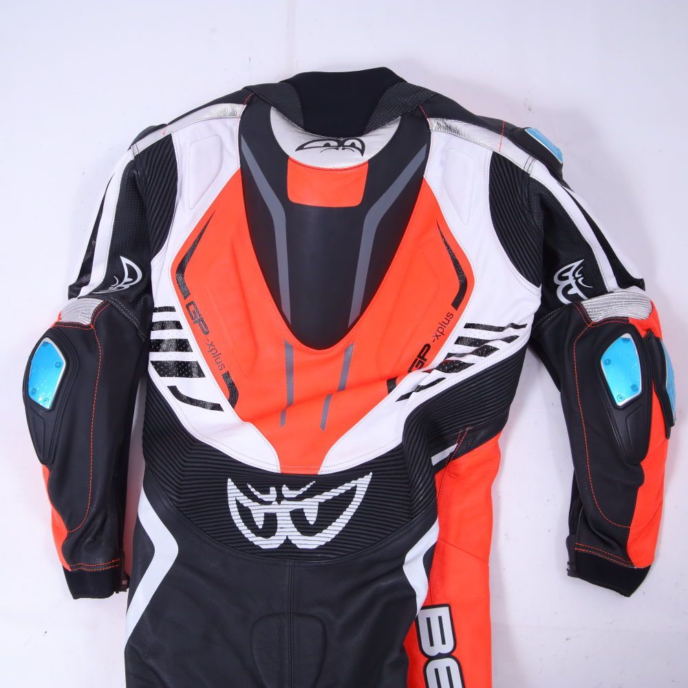 返品可◇60◇定価21万円◇未使用/LS1-9059-N-BK レザーツナギ 本革