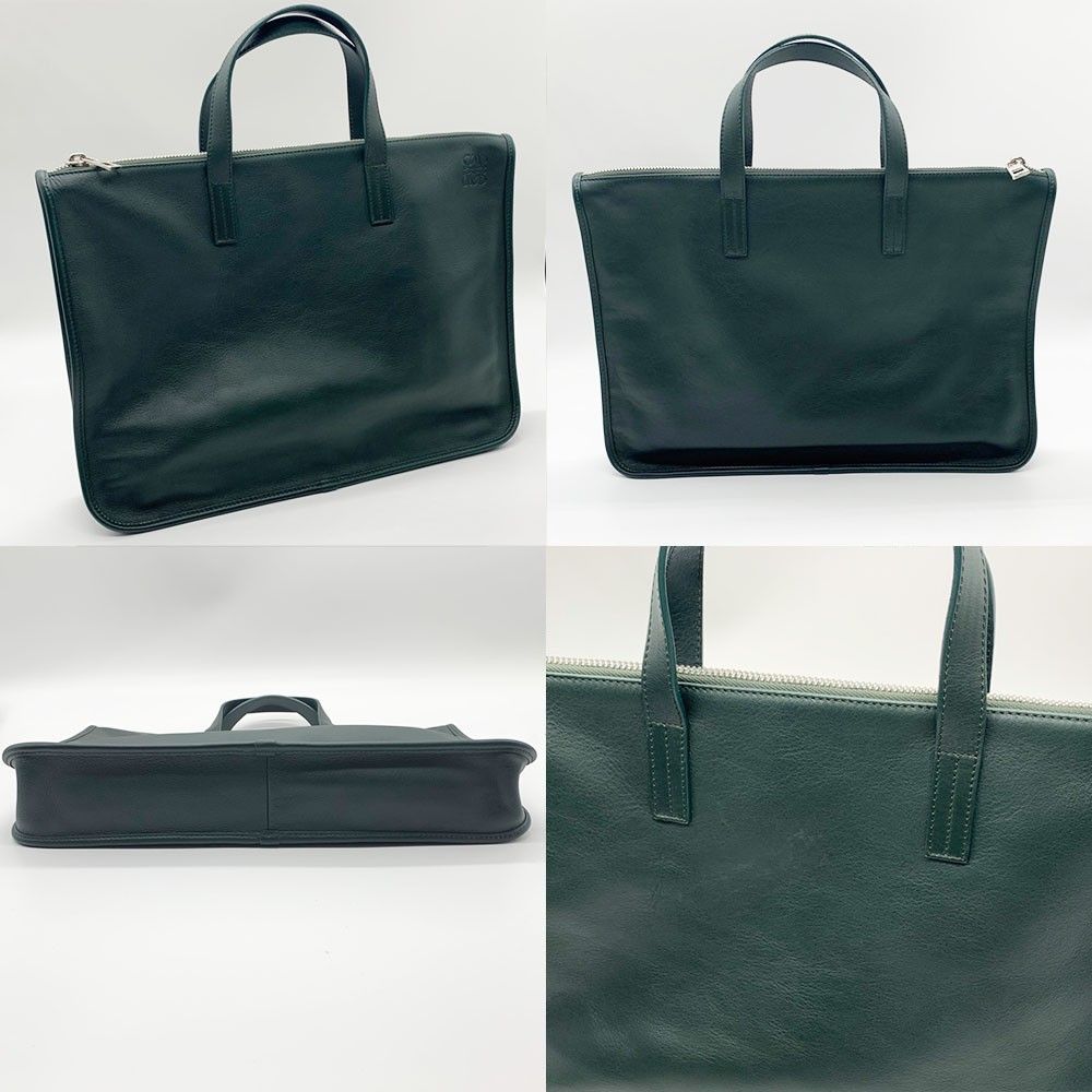 LOEWEビジネスバック ダークグリーン ロエベ LOEWE ビジネスバッグ