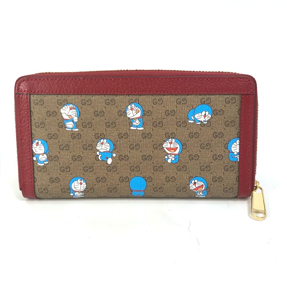 GUCCI グッチ 長財布 ドラえもん×GUCCI 647787 PVC/レザー - メルカリ