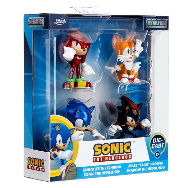 【希少】ソニック フィギュアセット JAKKS METALFIGS Diecast Figure SONIC THE HEDGEHOG 4-Pack【ソニック