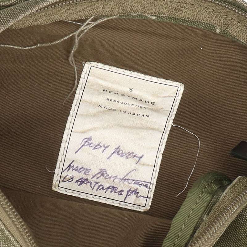 レディメイド BODY POUCH ヴィンテージコットンウエストバッグ メンズ  