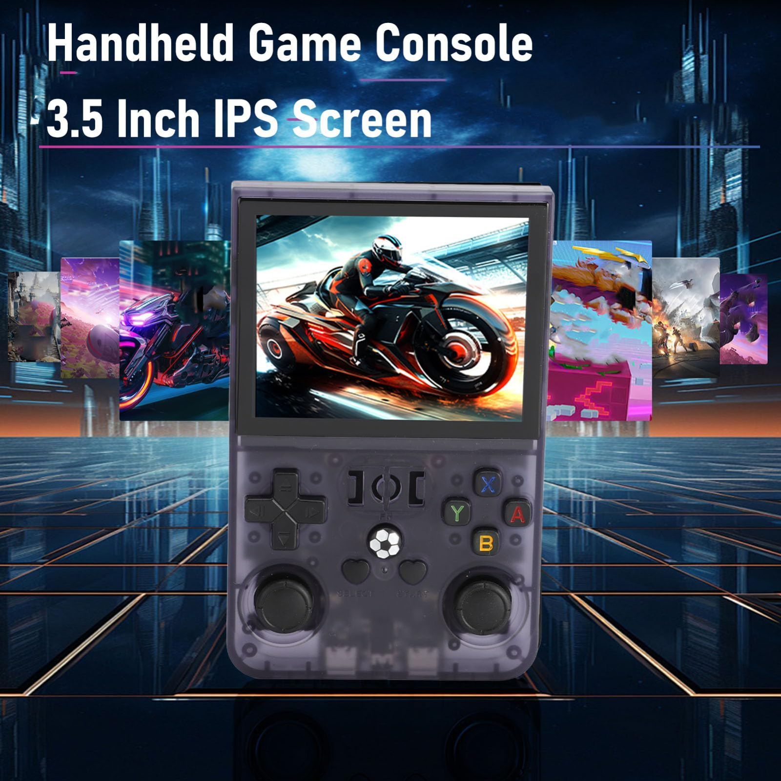 【在庫処分】3.5インチ (128G) R36 PRO 5色展開！ レトロハンド 在庫処分】R36XX (128GB) レトロゲーム機・3.5インチIPS大画面