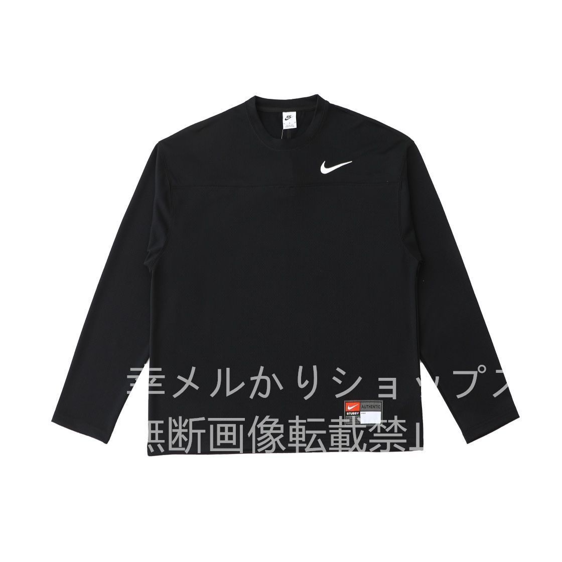 SALEお得NIKE × STUSSY ロングスリーブTシャツ XL 緑 Tシャツ/カットソー(七分/長袖)