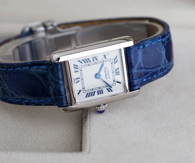 美品 カルティエ マスト タンク シルバー ローマン SM Cartier - メルカリ