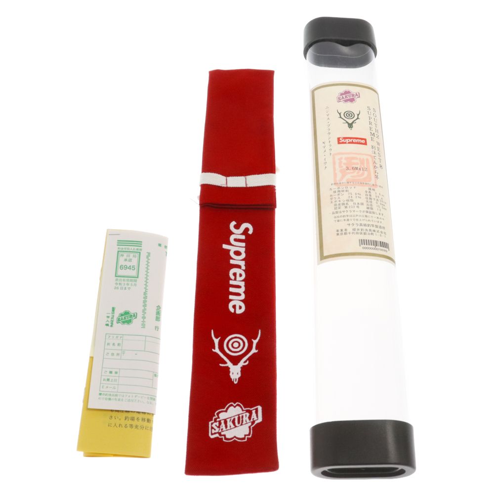 ロッド Supreme SOUTH2 WEST8 Tenkara Fishing Rod Supreme SOUTH2 WEST8 Tenkara Fishing Rod (SS21) - $448