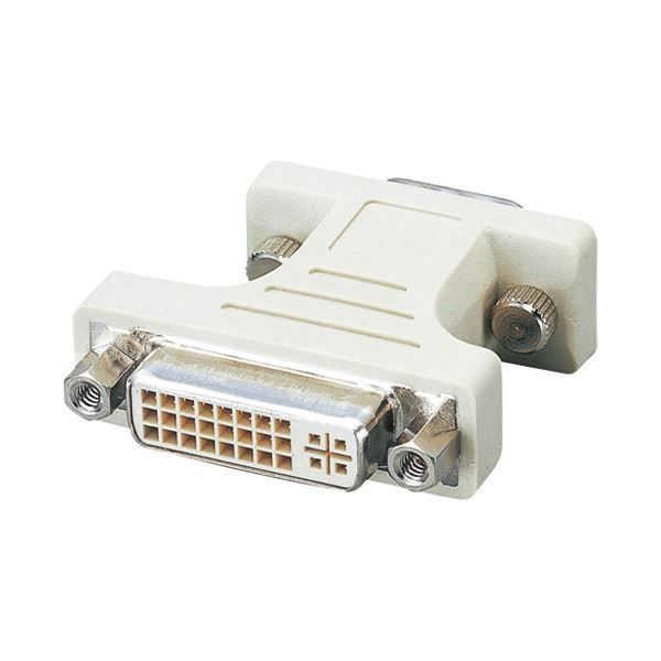 （まとめ）エレコム ディスプレイ変換アダプタAD-DVFTD15M【×30セット