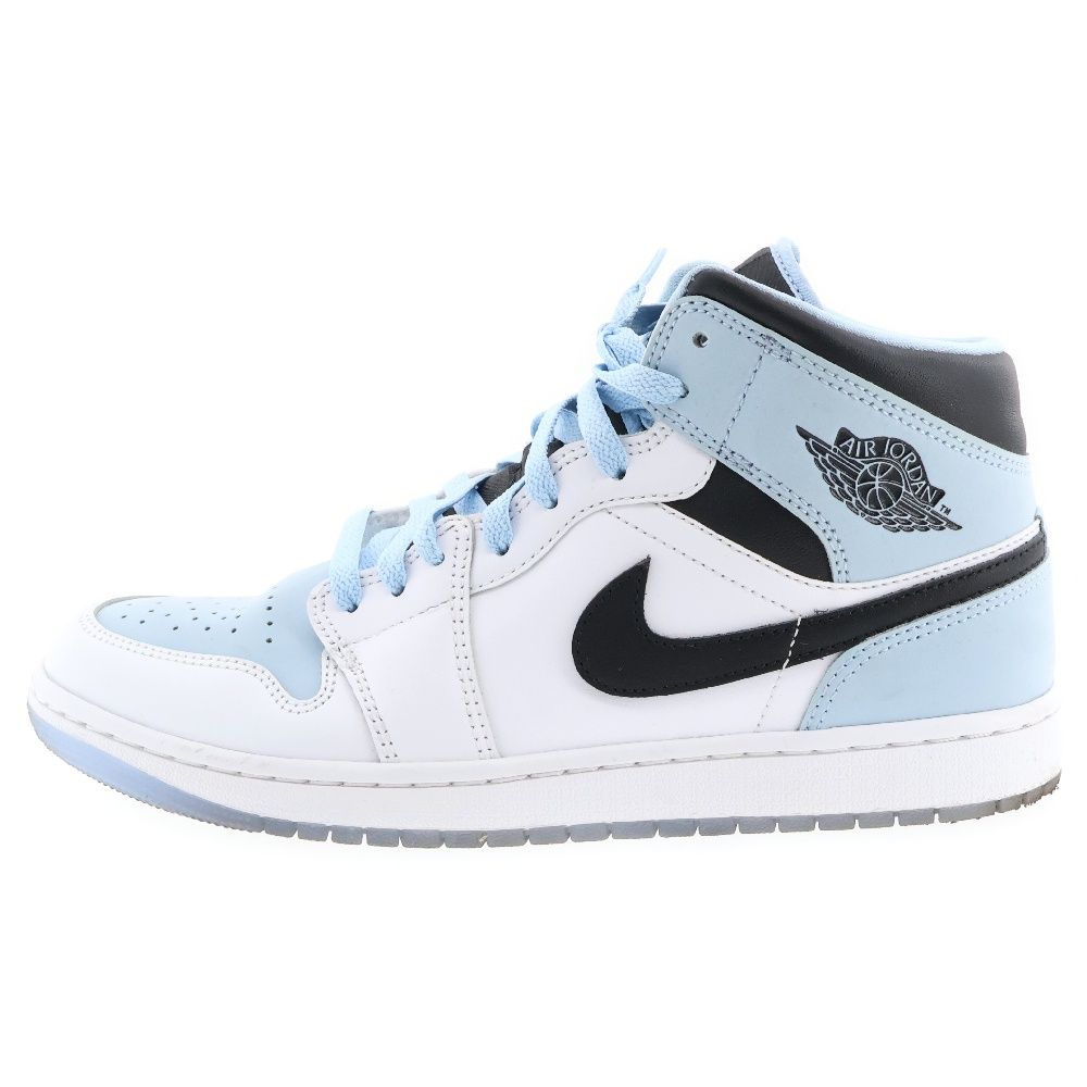 NIKE (ナイキ) AIR JORDAN 1 MID ICE BLUE NUBUCK エア