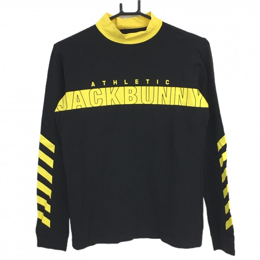 ☆SALE価格☆【超美品】ジャックバニー 長袖ハイネックシャツ 黒