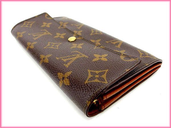 ルイヴィトン ダミエ ポシェットポルトモネクレディ 二つ折り長財布 札入れ 茶 ルイヴィトン ダミエ ポシェットポルトモネクレディ 二つ折り長財布