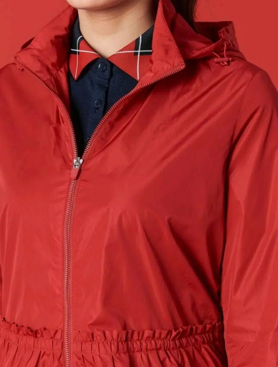 豪華な BEANPOLEGOLF ビンポールゴルフ レディース レッド シャーリング サファリ アウター