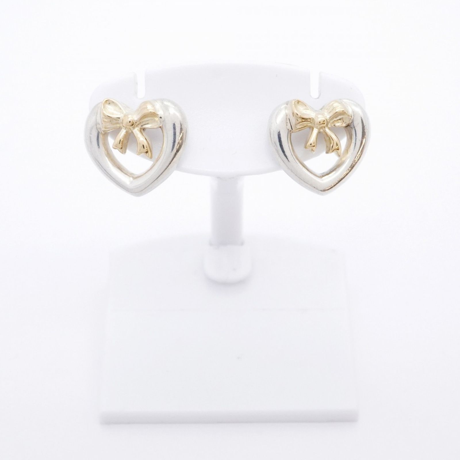 ティファニー(Tiffany) ティファニー ピアス ハートリボン K18YG ティファニー(Tiffany) ティファニー ピアス ハートリボン K18YG