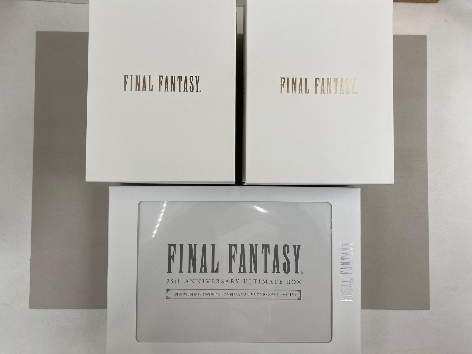 ファイナルファンタジー25th ANNIVERSARY ULTIMATE BOX ファイナルファンタジー25th ANNIVERSARY ULTIMATE BOX - メルカリ