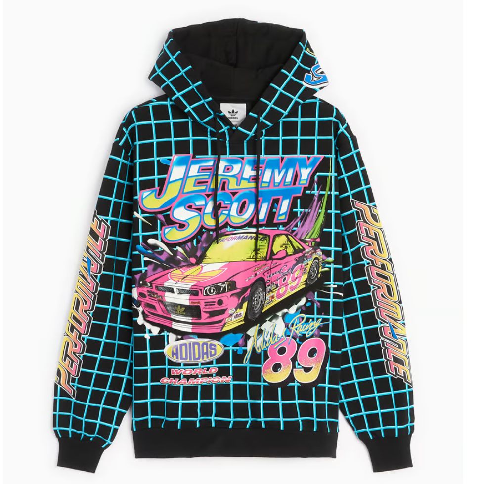 adidas パーカー jeremy scott 22SS RALLY HOODY 未使用新品 アディダス ジェレミースコット 2401 - メルカリ