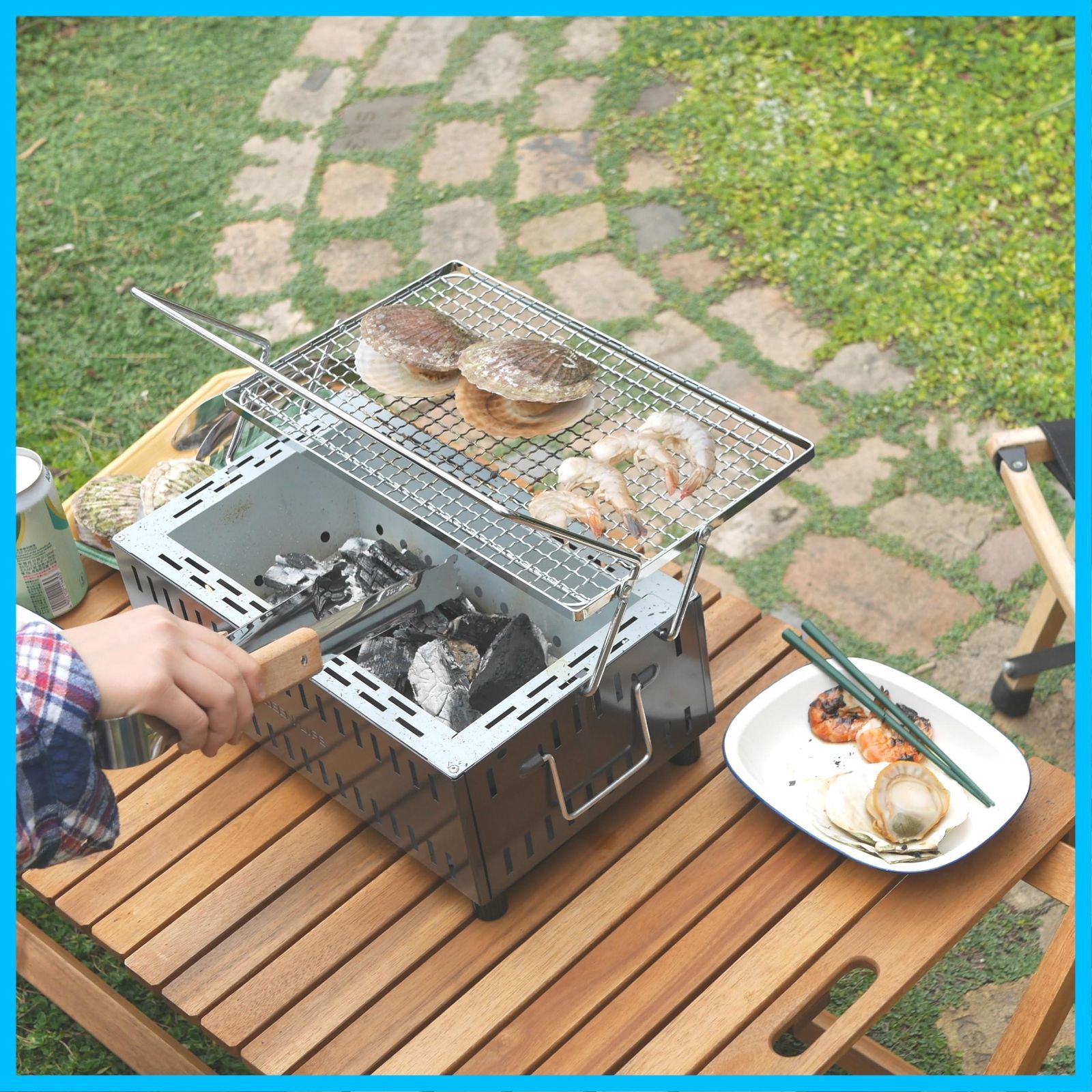 特価商品】グリーンライフGREEN LIFE 日本製 バーベキュー BBQ