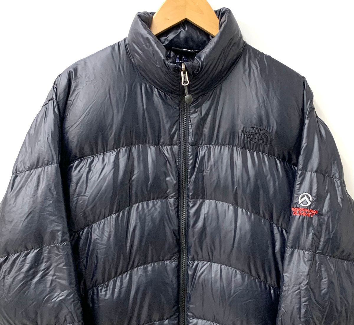 ノースフェイス THE NORTH FACE アコンカグアダウンジャケット ND18701 ジャケット ロゴ ネイビー Lサイズ 201MT-1771  - メルカリ