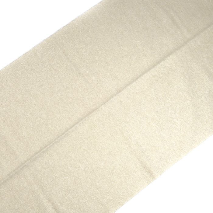 PRADA プラダ ジャガード イブニング マフラー ゴールド×ホワイト  