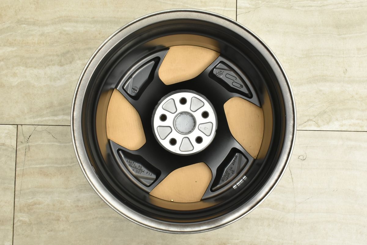 新車外し品 スバル クロストレック 純正 18in 7J 55 PCD114.3 4本セット レヴォーグ レイバック フォレスター インプレッサ TRITUETUBI_COM