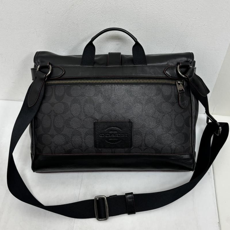 COACH コーチ メッセンジャーバッグ コーチ メンズ ハドソン スモール メッセンジャーバッグ シグネチャー キャンバス F50051
