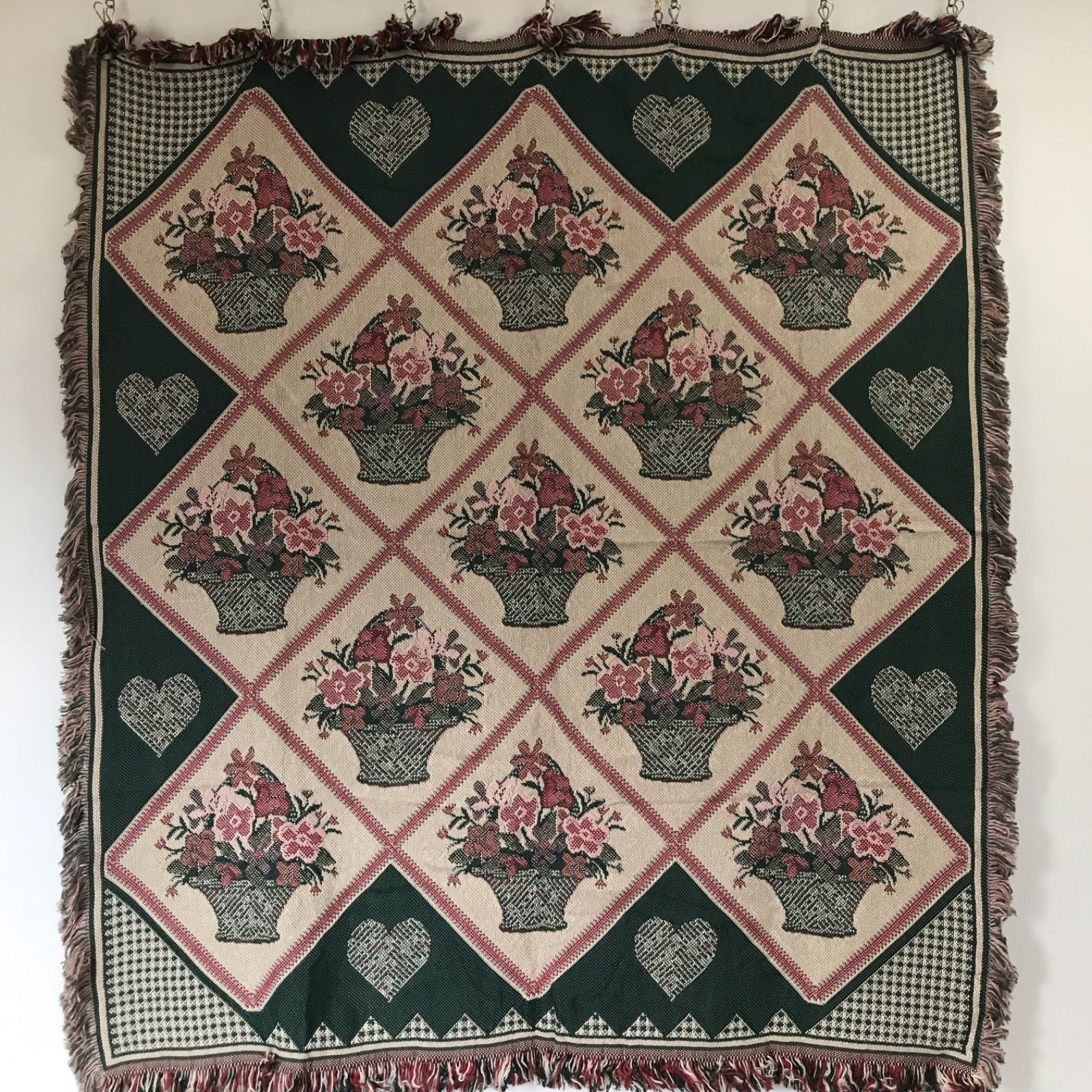 USヴィンテージ　メキシカンラグ　大判　マルチカバー　ブランケット　インテリア USヴィンテージ メキシカンラグ 大判 マルチカバー ブランケット