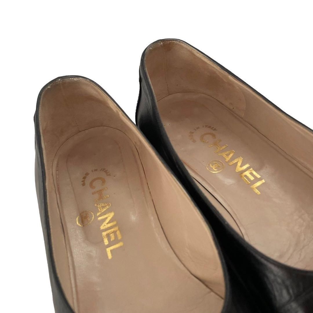 CHANEL シャネル パンプス シューズ 靴ラウンドトゥ ココマーク