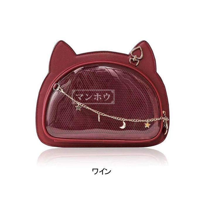 可愛い女の子パネル♡バッグ♡ ハンドメイド❣️可愛い女の子♡猫ちゃんパネル❣️ミニトート